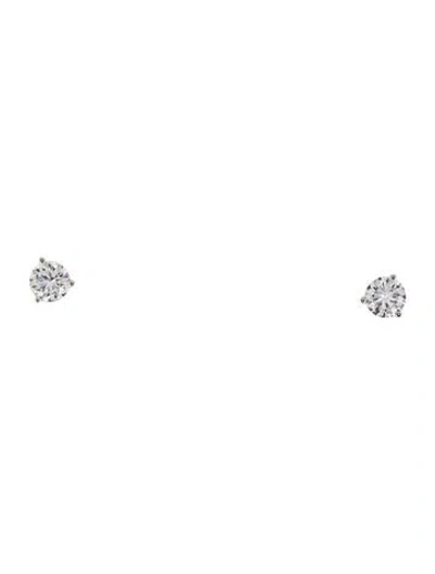 Pre-owned Earrings 14k 2.00ctw Lab-grown Diamond Solitaire Stud  In Multi