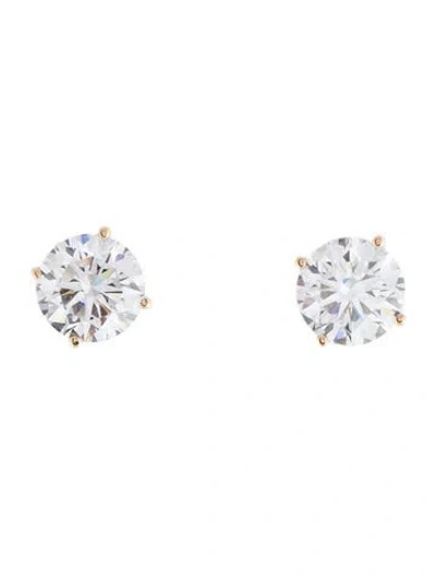 Pre-owned Earrings 14k 2.00ctw Lab-grown Diamond Stud  In Multi