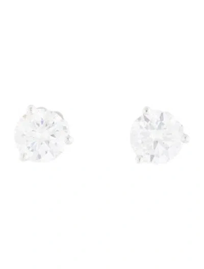 Pre-owned Earrings 14k 2.00ctw Lab-grown Diamond Stud  In Multi