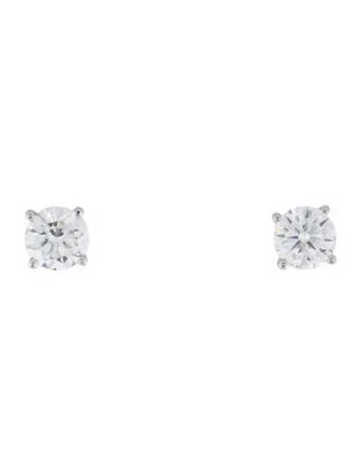 Pre-owned Earrings 14k 2.00ctw Lab-grown Diamond Stud  In Multi