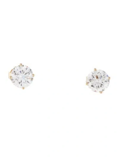 Pre-owned Earrings 14k 2.00ctw Lab-grown Diamond Stud  In Multi