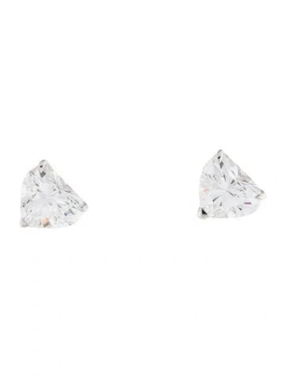 Pre-owned Earrings 14k 2.01ctw Lab-grown Diamond Stud  W/ Tags In Multi