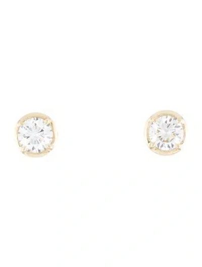 Pre-owned Earrings 14k 2.02ctw Lab-grown Diamond Studs In Multi