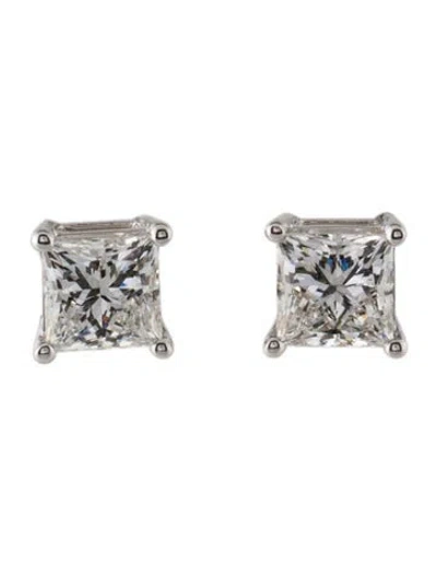 Pre-owned Earrings 14k 2.04ctw Lab-grown Diamond Stud  In Multi