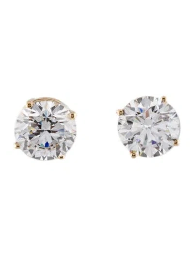 Pre-owned Earrings 14k 2.04ctw Lab-grown Diamond Stud  In Multi