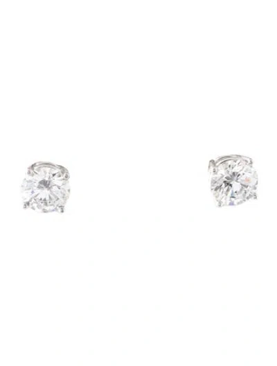 Pre-owned Earrings 14k 2.04ctw Lab-grown Diamond Stud  In Multi
