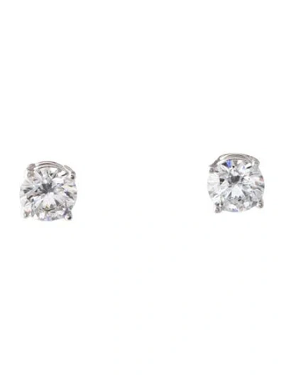 Pre-owned Earrings 14k 2.04ctw Lab-grown Diamond Stud  In Multi