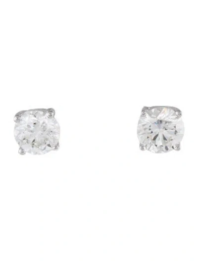 Pre-owned Earrings 14k 2.05ctw Lab-grown Diamond Stud  In Multi