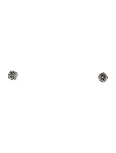 Pre-owned Earrings 14k 2.06ctw Diamond Stud  In Multi