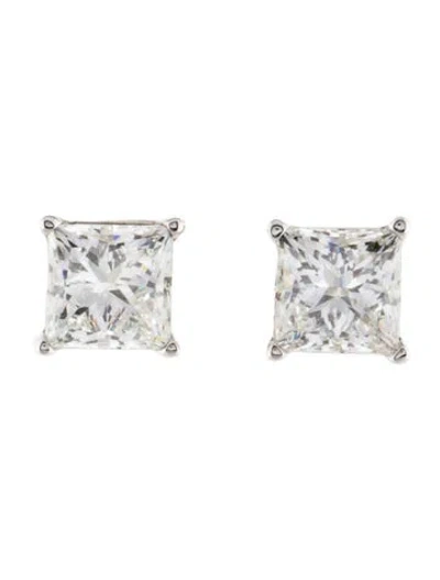 Pre-owned Earrings 14k 2.09ctw Lab-grown Diamond Stud  In Multi