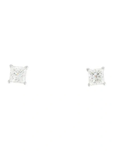 Pre-owned Earrings 14k 2.10ctw Lab-grown Diamond Stud  In Multi