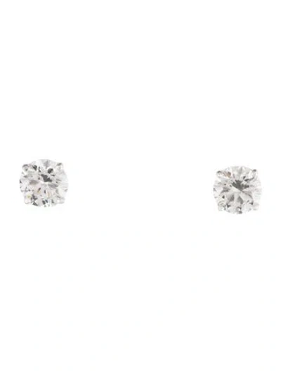 Pre-owned Earrings 14k 2.12ctw Lab-grown Diamond Stud  In Multi