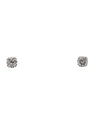 Pre-owned Earrings 14k 2.17ctw Lab-grown Diamond Stud  In Multi