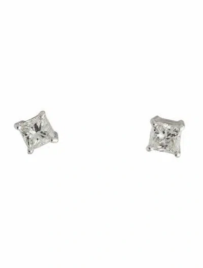 Pre-owned Earrings 14k 2.23ctw Diamond Stud  In Multi