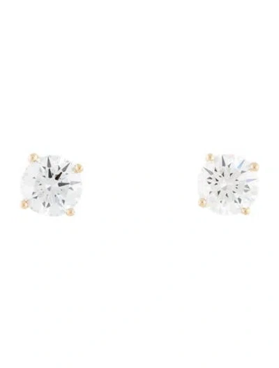 Pre-owned Earrings 14k 2.25ctw Lab-grown Diamond Stud  In Multi