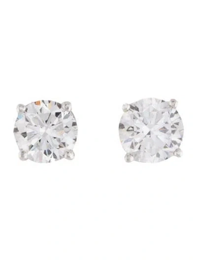 Pre-owned Earrings 14k 2.25ctw Lab-grown Diamond Stud  In Multi
