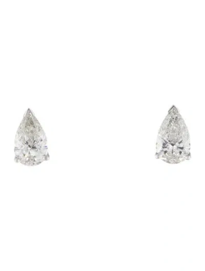Pre-owned Earrings 14k 2.45ctw Lab-grown Diamond Stud  In Multi