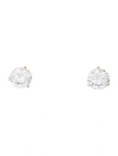 Pre-owned Earrings 14k 2.50ctw Lab-grown Diamond Stud  In Multi