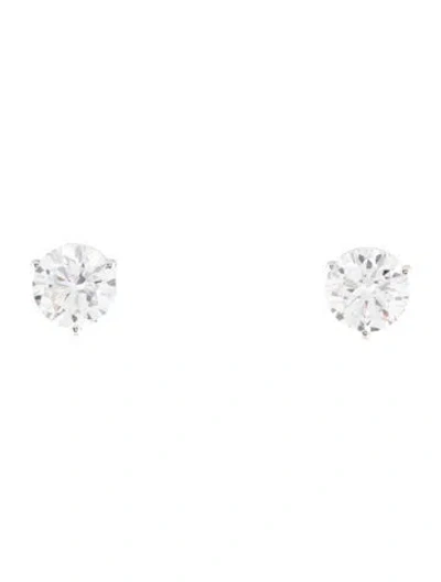 Pre-owned Earrings 14k 2.50ctw Lab-grown Diamond Stud  In Multi