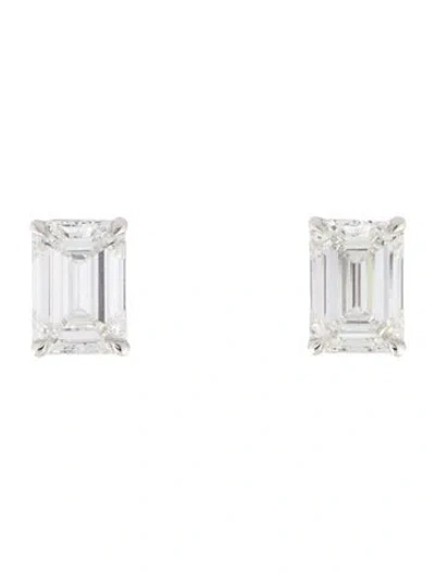 Pre-owned Earrings 14k 2.51ctw Lab-grown Diamond Stud  In Multi
