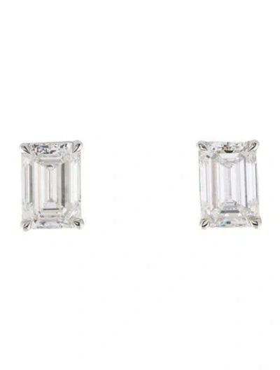 Pre-owned Earrings 14k 2.51ctw Lab-grown Diamond Stud  In Multi