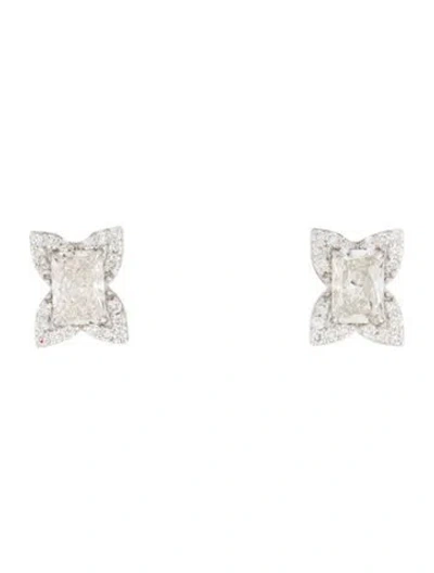 Pre-owned Earrings 14k 2.56ctw Lab-grown Diamond Studs In Multi