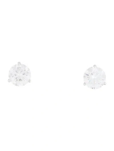Pre-owned Earrings 14k 2.67ctw Lab-grown Diamond Stud  In Multi