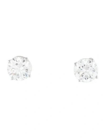 Pre-owned Earrings 14k 2.69ctw Lab-grown Diamond Stud  In Multi