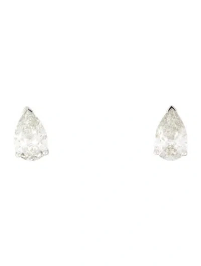 Pre-owned Earrings 14k 2.75ctw Lab-grown Diamond Stud  In Multi