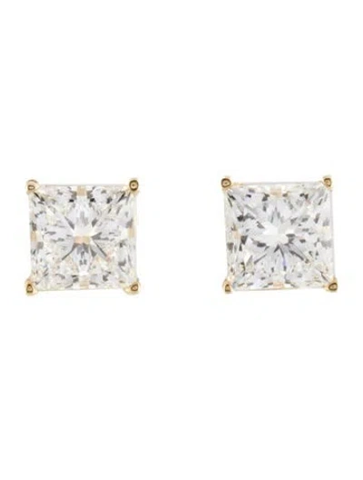 Pre-owned Earrings 14k 2.81ctw Lab-grown Diamond Stud  In Multi