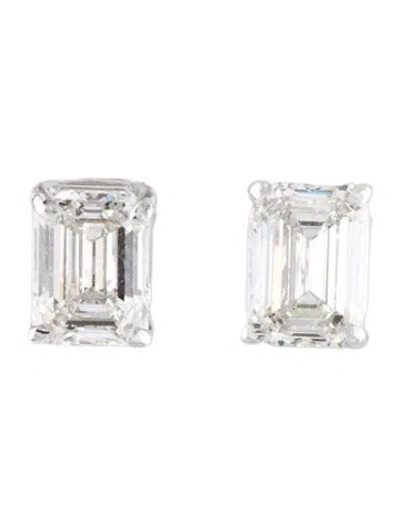 Pre-owned Earrings 14k 2.85ctw Lab-grown Diamond Stud  In Multi