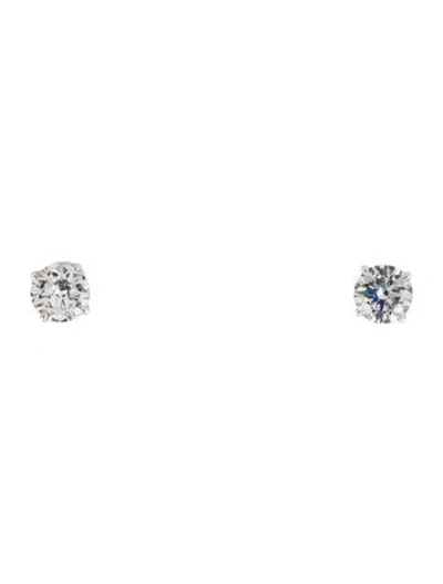 Pre-owned Earrings 14k 2.85ctw Lab-grown Diamond Stud  In Multi
