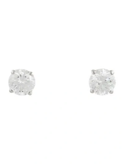 Pre-owned Earrings 14k 3.00ctw Lab-grown Diamond Stud Earirngs In Multi