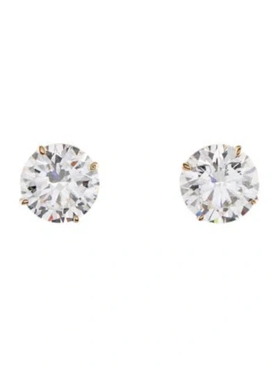 Pre-owned Earrings 14k 3.00ctw Lab-grown Diamond Stud  In Multi