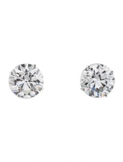 Pre-owned Earrings 14k 3.00ctw Lab-grown Diamond Stud  In Multi
