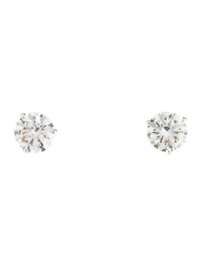 Pre-owned Earrings 14k 3.00ctw Lab-grown Diamond Stud  In Multi
