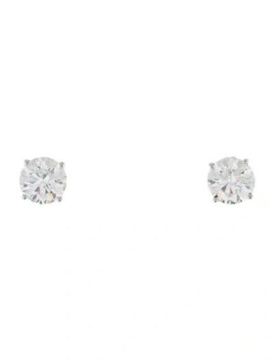 Pre-owned Earrings 14k 3.00ctw Lab-grown Diamond Stud  In Multi