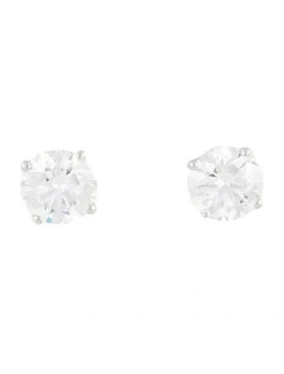 Pre-owned Earrings 14k 3.00ctw Lab-grown Diamond Stud  In Multi
