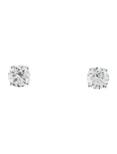 Pre-owned Earrings 14k 3.00ctw Lab-grown Diamond Studs In Multi