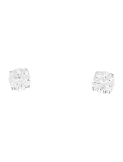 Pre-owned Earrings 14k 3.04ctw Lab-grown Diamond Stud  In Multi