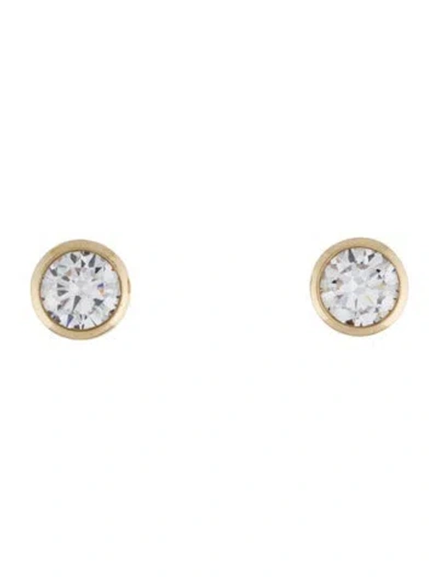 Pre-owned Earrings 14k 3.06ctw Lab-grown Diamond Studs In Multi