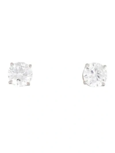Pre-owned Earrings 14k 3.25ctw Lab-grown Diamond Stud  In Multi