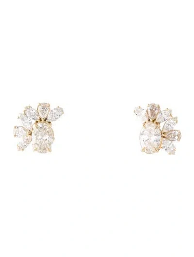 Pre-owned Earrings 14k 3.25ctw Lab-grown Diamond Stud  In Multi