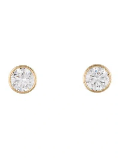Pre-owned Earrings 14k 3.60ctw Lab-grown Diamond Stud  In Multi