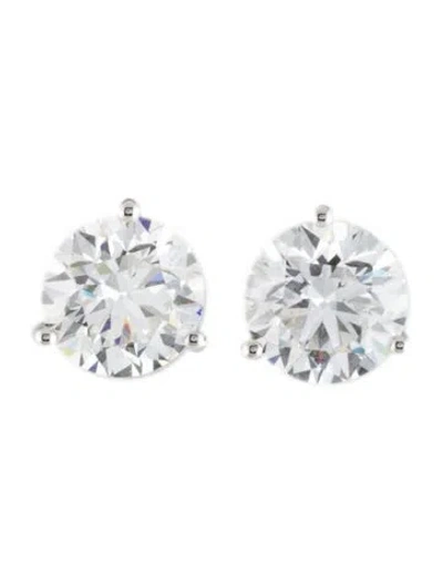 Pre-owned Earrings 14k 3.66ctw Lab-grown Diamond Stud  In Multi