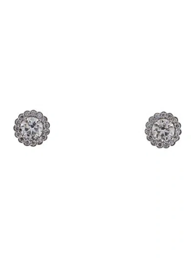 Pre-owned Earrings 14k 3.81ctw Lab-grown Diamond Stud  In Multi