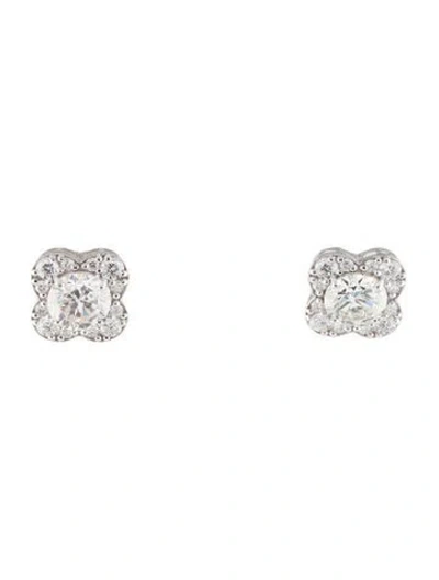 Pre-owned Earrings 14k 3.84ctw Lab-grown Diamond Stud  In Multi