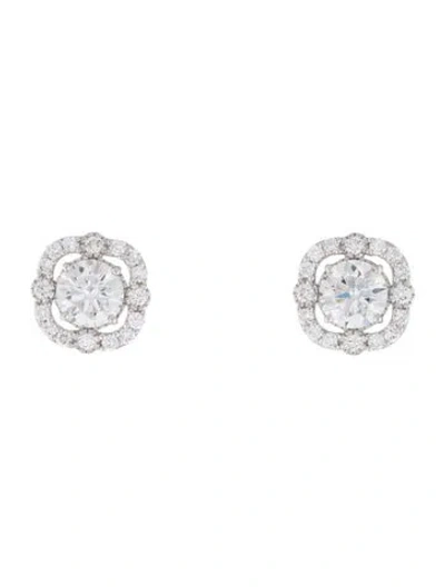 Pre-owned Earrings 14k 3.97ctw Lab-grown Diamond Stud  In Multi