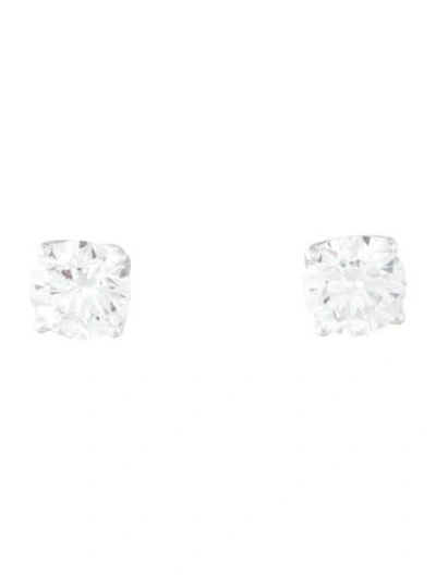 Pre-owned Earrings 14k 4.00ctw Lab-grown Diamond Stud  In Multi