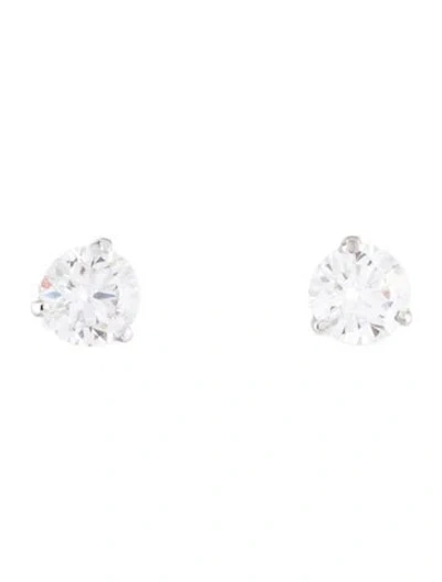 Pre-owned Earrings 14k 4.05ctw Lab-grown Diamond Stud  In Multi